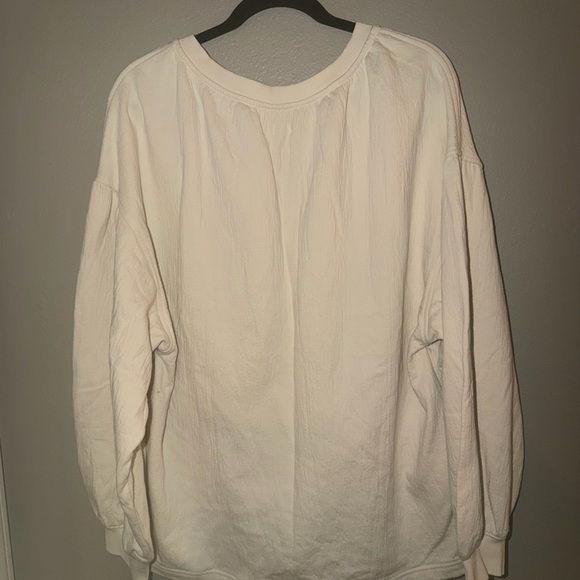 Aerie Off-White Cozy Hoodie - Picture 3 of 3